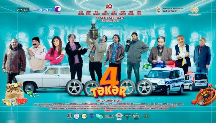 “4 TEKER” Azerbaycan Komedi Filmine Büyük İlgi !