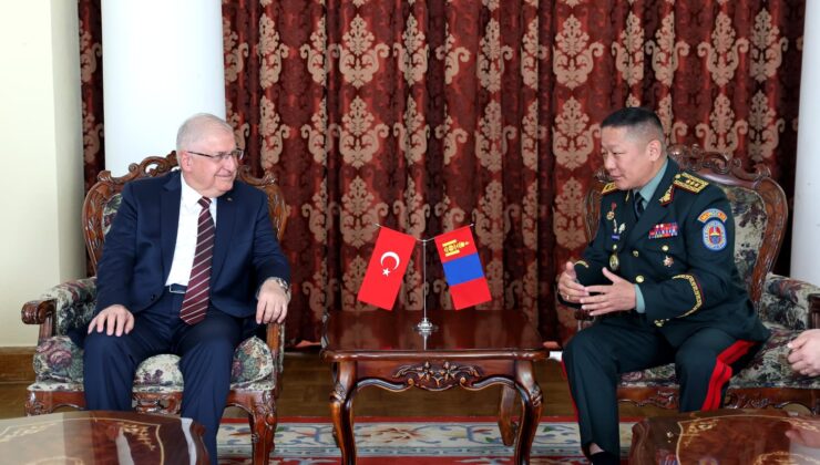 Milli Savunma Bakanı Yaşar Güler, Moğolistan’da Büyükelçiliği Ziyaret Etti