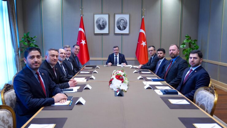 Cumhurbaşkanı Yardımcısı Yılmaz, ATBR Heyetini Kabul Etti: Hedef 100 Milyar Dolarlık Ticaret