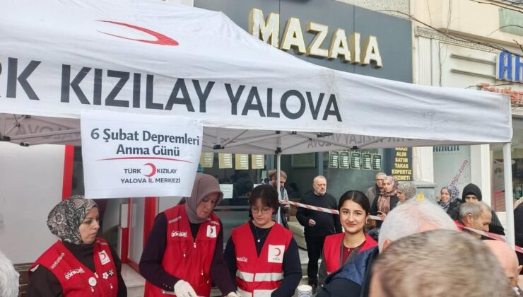 Yalova’da Deprem Şehitleri Dualarla Anıldı