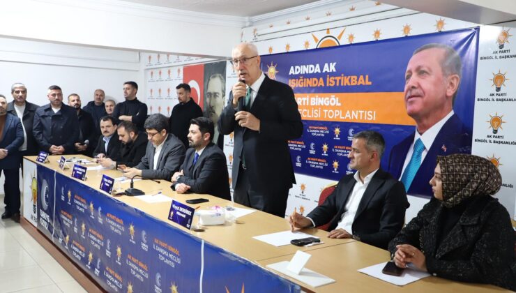 AK Parti Bingöl’de Genişletilmiş İl Danışma Toplantısı Gerçekleştirildi