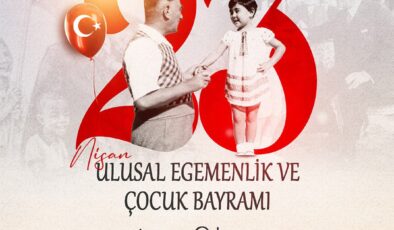 Vali Ahmet Hamdi Usta’dan 23 Nisan Mesajı