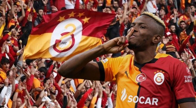 Osimhen Derbi İçin Sahaya Çıkmaya Hazırlanıyor