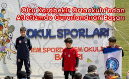Oltu Karabekir Ortaokulu’ndan Atletizmde Gururlandıran Başarı