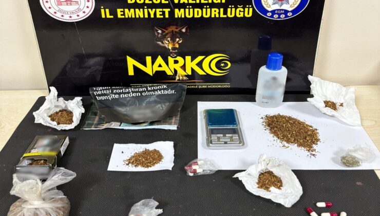 Düzce’de Uyuşturucu Operasyonu: 3 Tutuklama