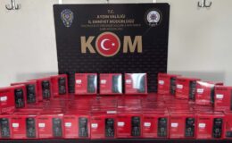 Aydın’da Kaçak Telefon Operasyonu: 100 Gümrük Kaçağı Cihaz Ele Geçirildi