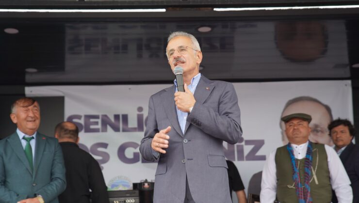 Bakan Uraloğlu Düzköy’de Honefter Yayla Şenliği’ne Katıldı